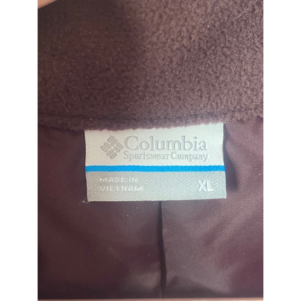 Columbia Vest Womens Extra Large Plum Outdoors Athleisure Lifestyle Everyday - Picture 5 of 6